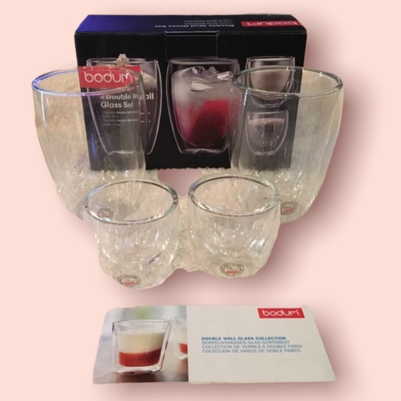 Bodum Pavina Double Wall Glass Set - Picture 2 of 2